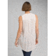 prAna Natassa Crinkled Tunic, White Akoa, XLarge, W11190801 -199-XL