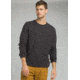 prAna Norcross Long Sleeve Crew - Mens, Charcoal Heather, Small, M23181378-CCHT-S