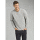 prAna Norcross Long Sleeve Crew - Mens, Heather Grey, XXLarge, M23181378-HTGY-XXL