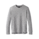 prAna Norcross Long Sleeve Crew - Men's, Heather Grey, XXLarge, M23181378-HTGY-XXL