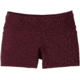 prAna Olympia Short - Women's -Black Plum-3 in-Small