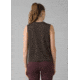 prAna Organic Graphic Sleeveless Shirt - Womens, Washed Black Throwback, S, 1962781-001-S