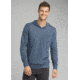 prAna Pacer Long Sleeve Pullover Hoodie - Mens, Equinox Blue, Large, M23170393-EQBL-L