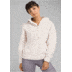 prAna Permafrost Half Zip Top - Womens, Dream Dust, Large, W23180516-DRDU-L