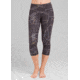 prAna Pillar Printed Capri - Womens, Black Jigsaw, Large, W41180320-BKJS-L