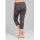 prAna Pillar Printed Capri - Womens, Black Jigsaw, Large, W41180320-BKJS-L