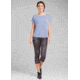 prAna Pillar Printed Capri - Womens, Black Jigsaw, Large, W41180320-BKJS-L