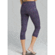 prAna Pillar Printed Capri - Womens, Sapphire Flores, XSmall, W41180320-SHFL-XS
