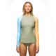 prAna Baja Bound LS Rashguard - Womens, Sweet Agave Color Block, XL, 2066561-300-XL