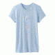 prAna Climbing Tee - Women's, Beaming Blue, X-Small, W1PRAN316-BEBL-XS