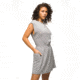 prAna Cozy Up Cut Out Dress - Womens, Heather Grey, S, 2057011-021-S