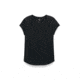 prAna Cozy Up Scoop Neck Tee - Womens, Black, M, 1967271-001-M