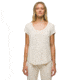 prAna Cozy Up Scoop Neck Tee - Womens, Canvas Heather, XS, 1967271-250-XS