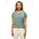 prAna Cozy Up T-Shirt - Womens, High Tide Stripe, L, 1964391-407-L