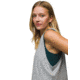 prAna Everyday Crop Tank - Womens, Heather Grey, XXS, 2065021-020-XXS