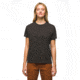 prAna Everyday Vintage-Washed SS Tee - Womens, Charcoal, XS, 2063791-020-XS