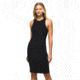 prAna Foundation Rib Dress - Womens, Black Heather, M, 1971491-002-M