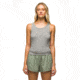 prAna Foundation Rib Tank - Womens, Heather Grey, M, 1971001-020-M