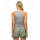 prAna Foundation Rib Tank - Womens, Heather Grey, M, 1971001-020-M