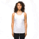 prAna Foundation Rib Tank - Womens, White, M, 1971001-100-M