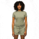 prAna Foundation Rib Tee - Womens, Juniper Green Heather, XS, 1970821-301-XS