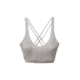 prAna Heavana Every Day Bra - Womens, Heather Grey, L, 2066841-020-L