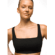 prAna Heavana Hot Spell Bra - Womens, Black Heather, XL, 2066821-004-XL