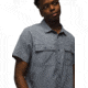 prAna Lost Sol Short Sleeve Shirts - Mens, Nautical Heather, Extra Large, 1972351-400-SL-XL