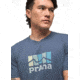 prAna Mountain Light SS Tee - Mens, Denim Heather, L, 1969931-400-ST-L
