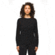 prAna Cozy Up Long Sleeve Tee - Womens, Black, XS, 1971131-001-XS