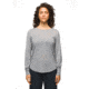 prAna prAna Cozy Up Long Sleeve Tee - Womens, Heather Grey, L, 1971131-020-L