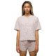 prAna Sol Searcher S/S Henley - Womens, Willow Stripe, XXL, 2064501-500-XXL