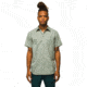 prAna Stimmersee Shirt Slim Fit - Mens, Juniper Green Sharkstooth, S, 1970111-300-SL-S