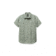 prAna Stimmersee Shirt Slim Fit - Mens, Juniper Green Sharkstooth, S, 1970111-300-SL-S