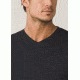 Prana PrAna V-Neck Mens, Black, Small, M1VNEK114-BLK-S