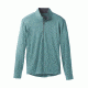 prAna Pratt 1/4 Zip Mens, Starling Green, Large, M21181418-STGR-L