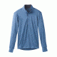 prAna Pratt 1/4 Zip Mens, Sunbleached Blue, Medium, M21181418-SBBL-M