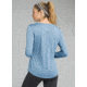 prAna Revere Long Sleeve Tee - Womens, Steel Blue, Small, W21170012-STBL-S