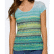prAna Ribbon Tee - Women's-Aquavite-Medium