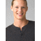 prAna Ronnie Henley II Top - Men's, Large, Dark Sky Heather, 1968041-400-ST-L