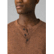 prAna Ronnie Henley Shirt, Walnut, Small, M23190583-WAL-S