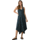 prAna Saxon Dress - Womens, Grey Blue Pebbles, M, 1970651-020-M