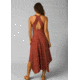 prAna Saxon Dress - Womens, Rust Floret, Medium, 1970651-602-M