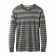 prAna Setu Crew, Gravel Stripe, XXL, M21170405 - GVST-XXL