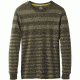 prAna Setu Crew Sweatshirt - Men's-Cargo Green Stripe-Small