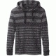 prAna Setu Hoodie - Men's -Coal Stripe-Small