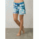 Prana Silvana Boardshort Womens, Blue Graceful, Small, W3SILV115-BXGR-S