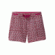 prAna Silvana Boardshort Womens, Pomegranate Seashells, Large, W3SILV115-POSE-L