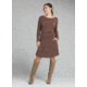 prAna Simone Dress - Womens, Wedged Wood, Large, W33180640-WDWO-L