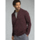 prAna Smith Full Zip Hoodie - Men's, Black Cherry, X-Large, M21180472-BKCY-XL